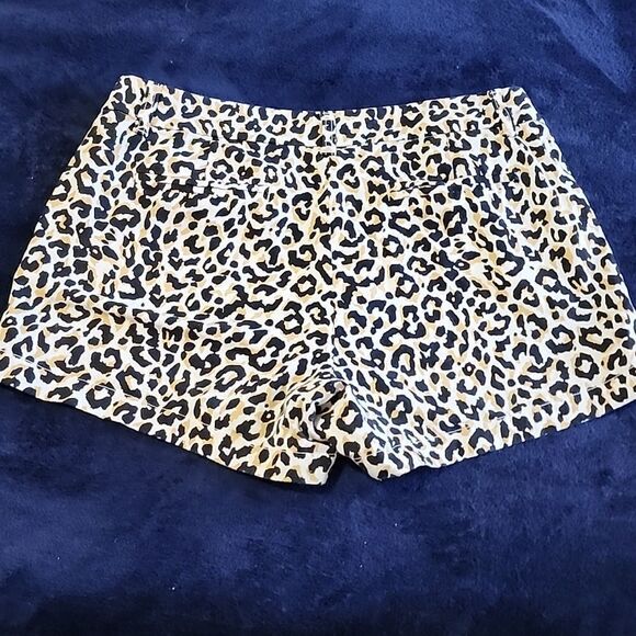 J.CREW Leopard Print Shorts - Picture 3 of 3